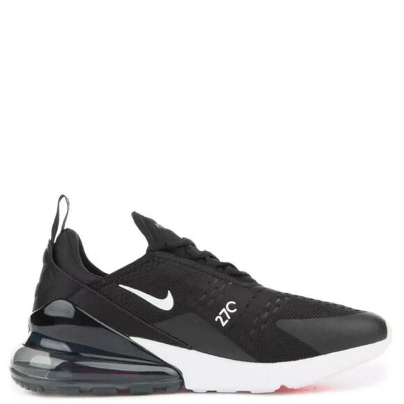 Nike Air Max 270 Black White AH8050-002 Mens Athletic Shoes New Size 10